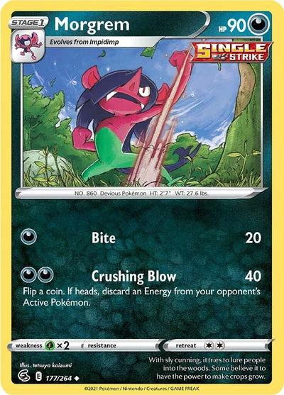 Image for Morgrem (SWSH08: Fusion Strike) (177/264) - Pokemon