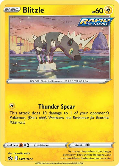 Image for Blitzle - SWSH173 (SWSH: Sword & Shield Promo Cards) (SWSH173) - Pokemon