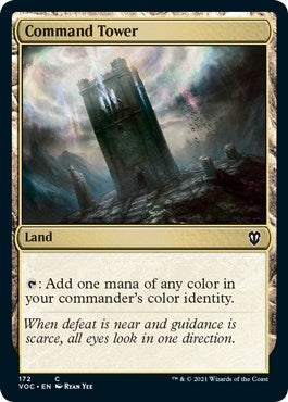 Image for Command Tower (Commander: Innistrad: Crimson Vow) (172) - Magic: The Gathering