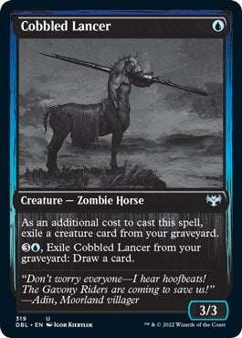 Image for Cobbled Lancer (Innistrad: Double Feature) (319) - Magic: The Gathering