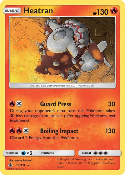 Heatran (SM - Forbidden Light) (13/131)