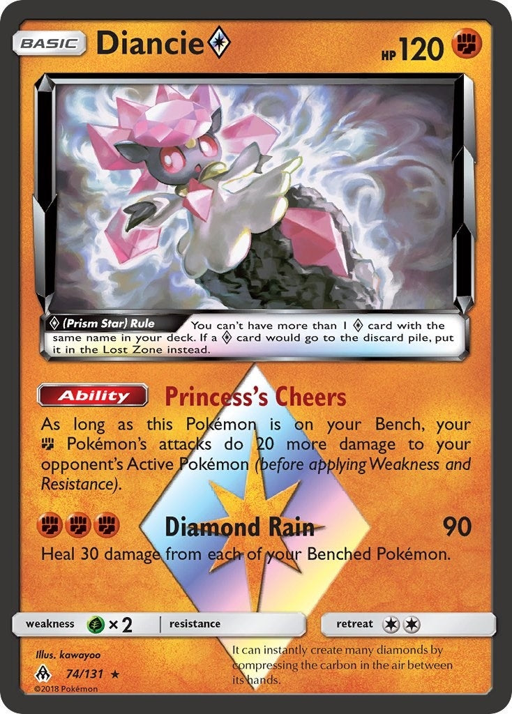Diancie Prism Star (SM - Forbidden Light) (74/131) 