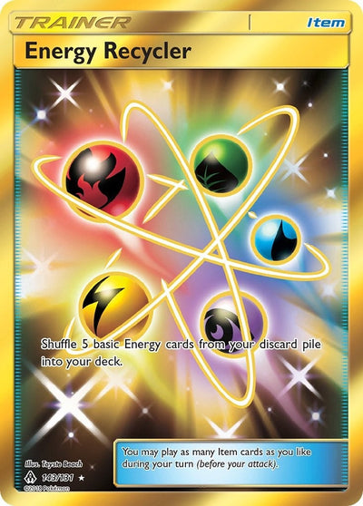 Energy Recycler (Secret) (SM - Forbidden Light) (143/131) 