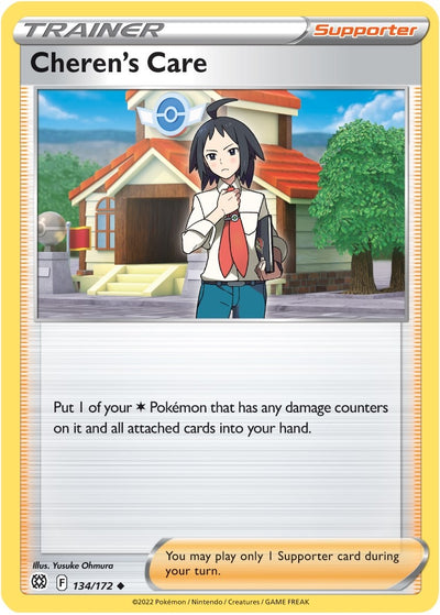 Image for Cheren's Care (SWSH09: Brilliant Stars) (134/172) - Pokemon