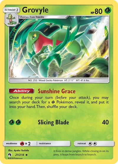 Grovyle (SM - Lost Thunder) (21/214) 