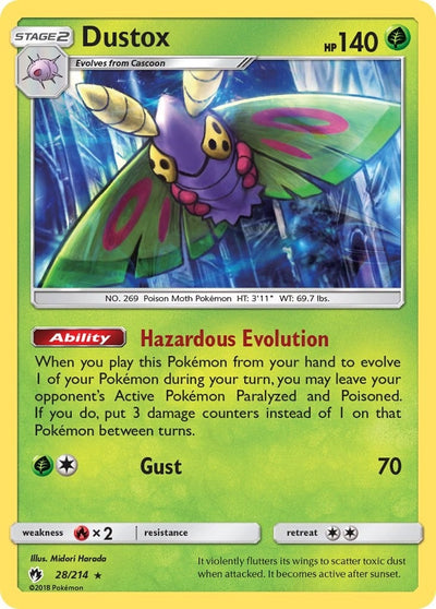 Dustox (SM - Lost Thunder) (28/214) 