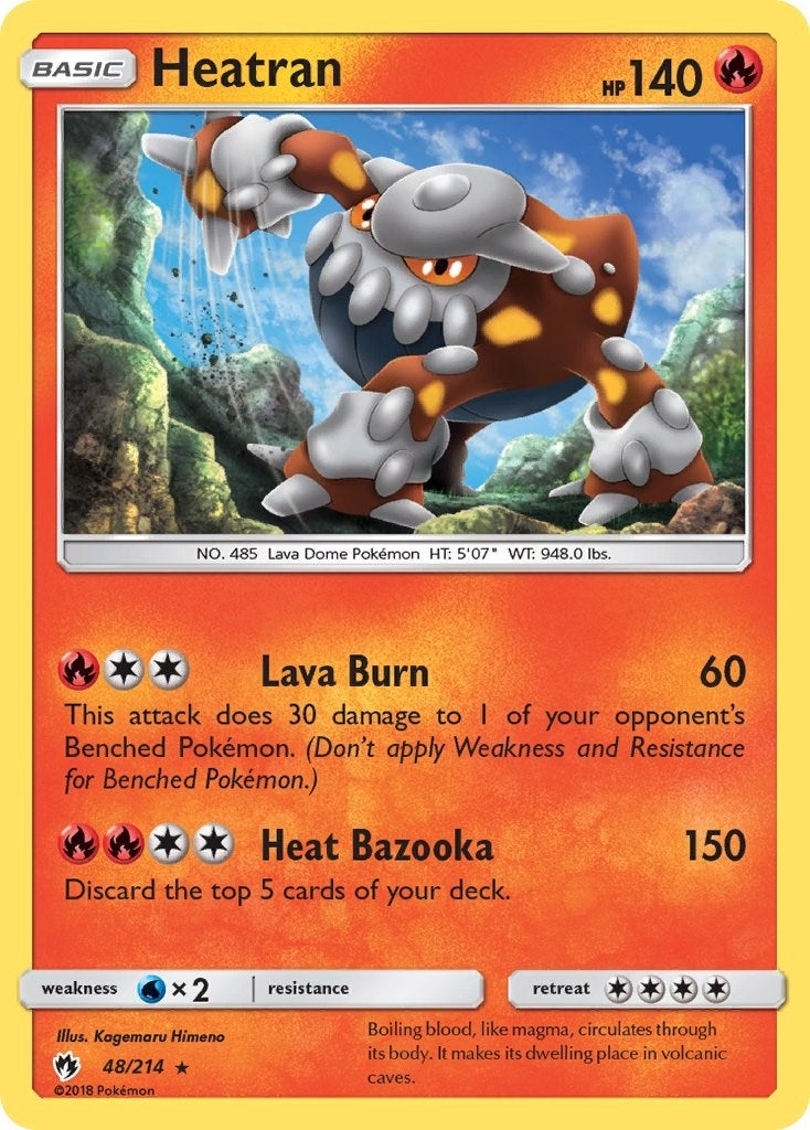 Heatran (SM - Lost Thunder) (48/214)