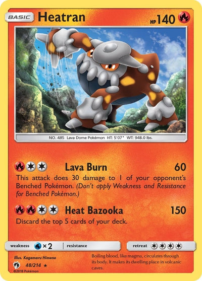 Heatran (SM - Lost Thunder) (48/214)
