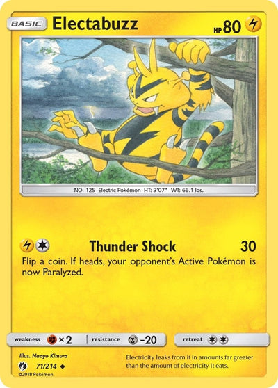 Electabuzz (SM - Lost Thunder) (71/214) 