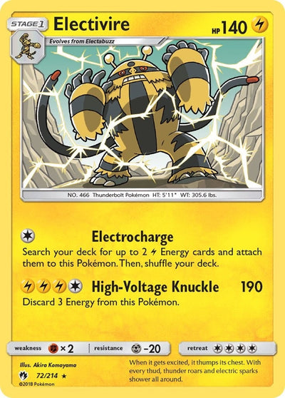 Electivire (SM - Lost Thunder) (72/214) 