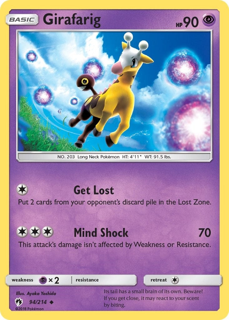 Girafarig (SM - Lost Thunder) (94/214) 