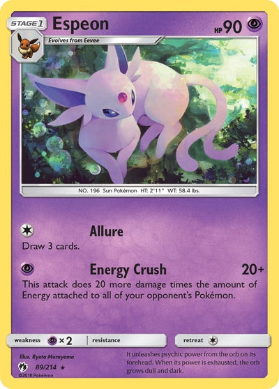 Espeon (SM - Lost Thunder) (89/214) 