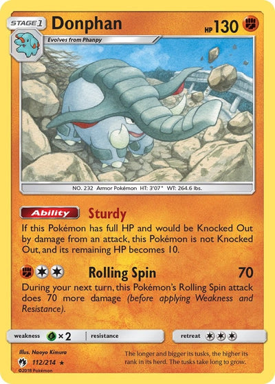 Donphan (SM - Lost Thunder) (112/214) 