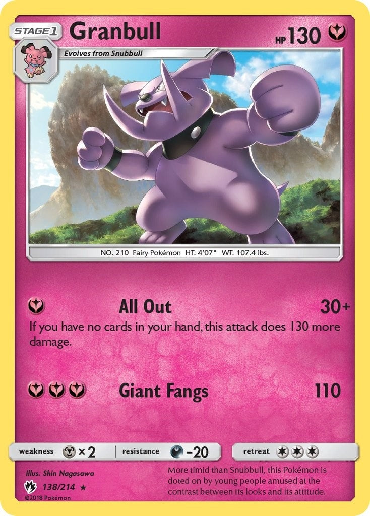 Granbull (SM - Lost Thunder) (138/214)