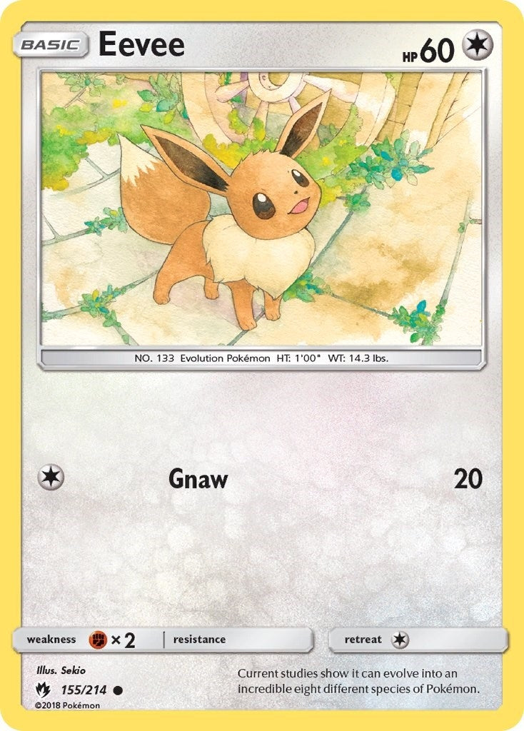 Eevee (SM - Lost Thunder) (155/214)