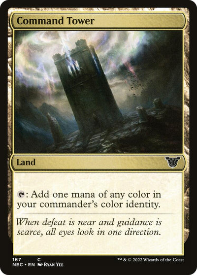 Image for Command Tower (Commander: Kamigawa: Neon Dynasty) (167) - Magic: The Gathering