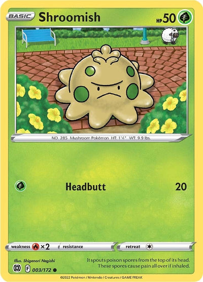 Image for Shroomish (SWSH09: Brilliant Stars) (003/172) - Pokemon
