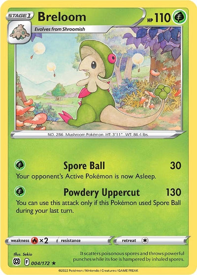 Image for Breloom (SWSH09: Brilliant Stars) (004/172) - Pokemon