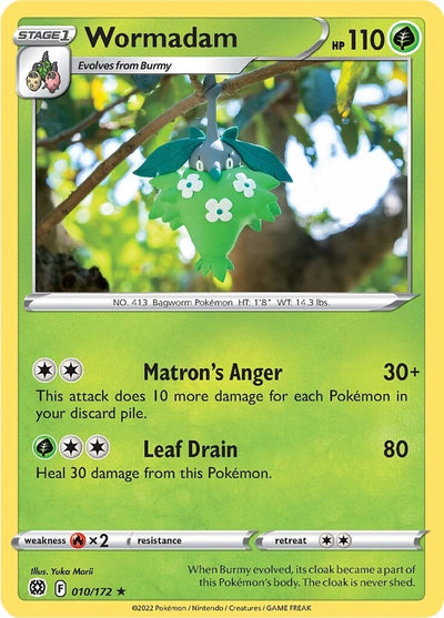 Image for Wormadam (10) (SWSH09: Brilliant Stars) (010/172) - Pokemon