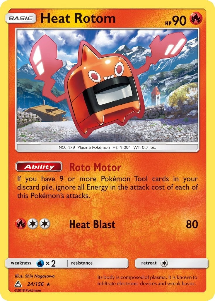 Heat Rotom (SM - Ultra Prism) (24/156) 