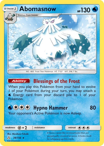 Abomasnow (SM - Ultra Prism) (38/156)