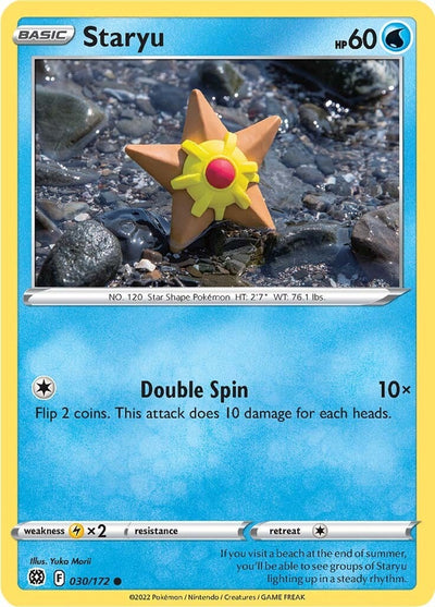 Image for Staryu (SWSH09: Brilliant Stars) (030/172) - Pokemon