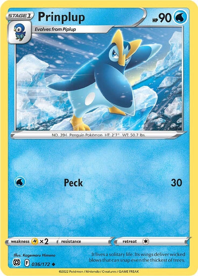 Image for Prinplup (SWSH09: Brilliant Stars) (036/172) - Pokemon