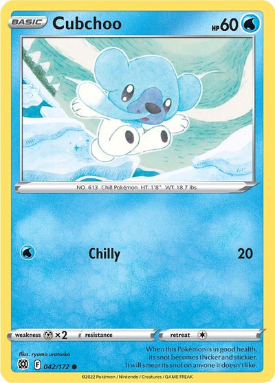 Image for Cubchoo (SWSH09: Brilliant Stars) (042/172) - Pokemon