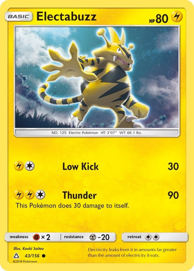 Electabuzz (SM - Ultra Prism) (43/156) 