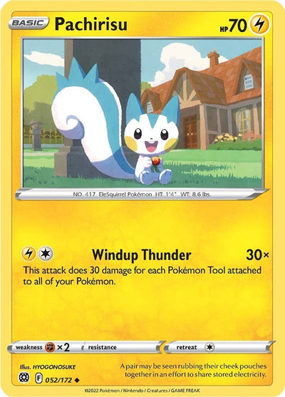 Image for Pachirisu (SWSH09: Brilliant Stars) (052/172) - Pokemon