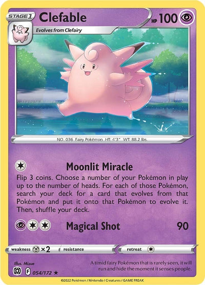 Image for Clefable (SWSH09: Brilliant Stars) (054/172) - Pokemon