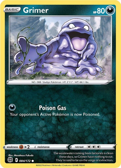 Image for Grimer (SWSH09: Brilliant Stars) (084/172) - Pokemon