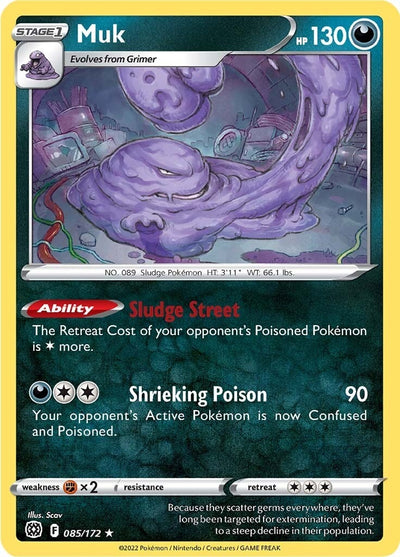 Image for Muk (SWSH09: Brilliant Stars) (085/172) - Pokemon