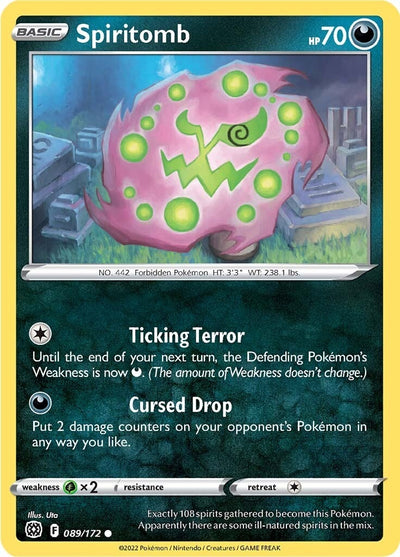 Image for Spiritomb (SWSH09: Brilliant Stars) (089/172) - Pokemon