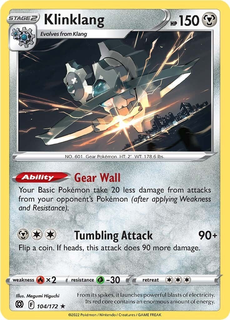 Image for Klinklang (SWSH09: Brilliant Stars) (104/172) - Pokemon