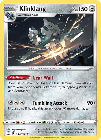 Image for Klinklang (SWSH09: Brilliant Stars) (104/172) - Pokemon