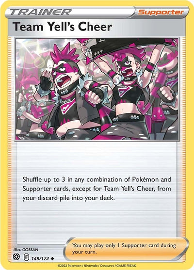 Image for Team Yell's Cheer (SWSH09: Brilliant Stars) (149/172) - Pokemon
