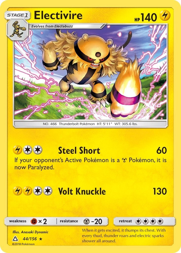 Electivire (SM - Ultra Prism) (44/156) 