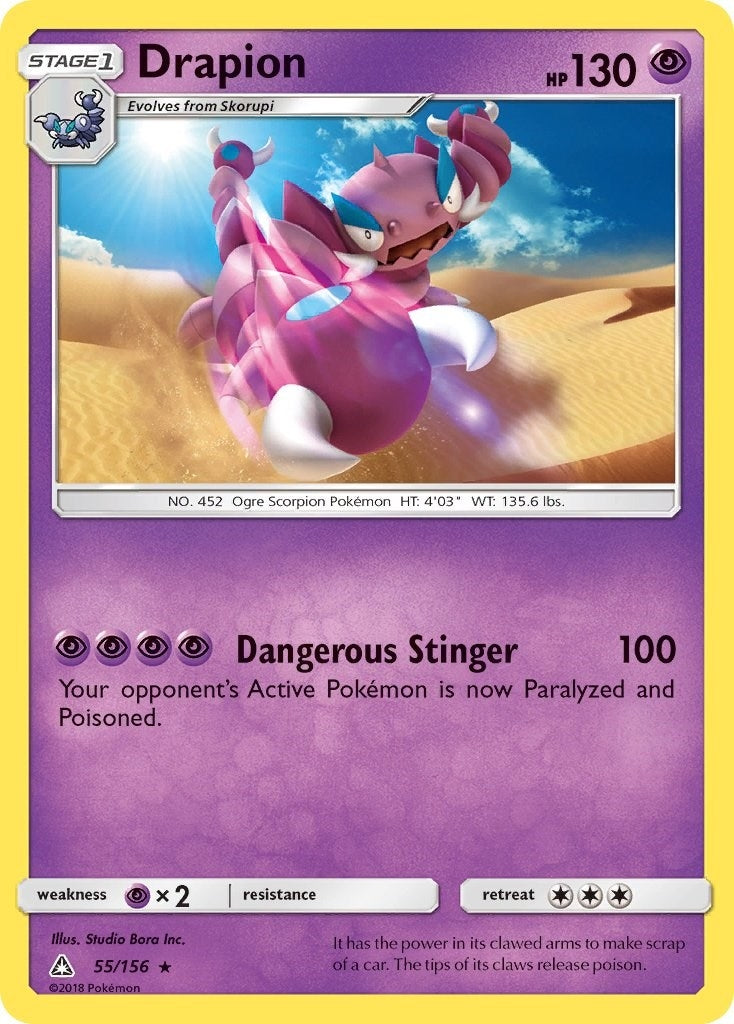 Drapion (SM - Ultra Prism) (55/156)
