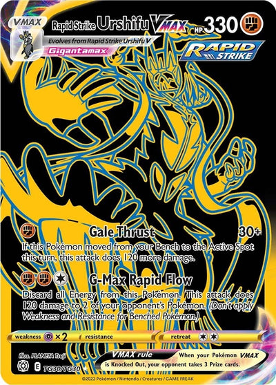 Image for Rapid Strike Urshifu VMAX (Secret) (SWSH09: Brilliant Stars Trainer Gallery) (TG30/TG30) - Pokemon
