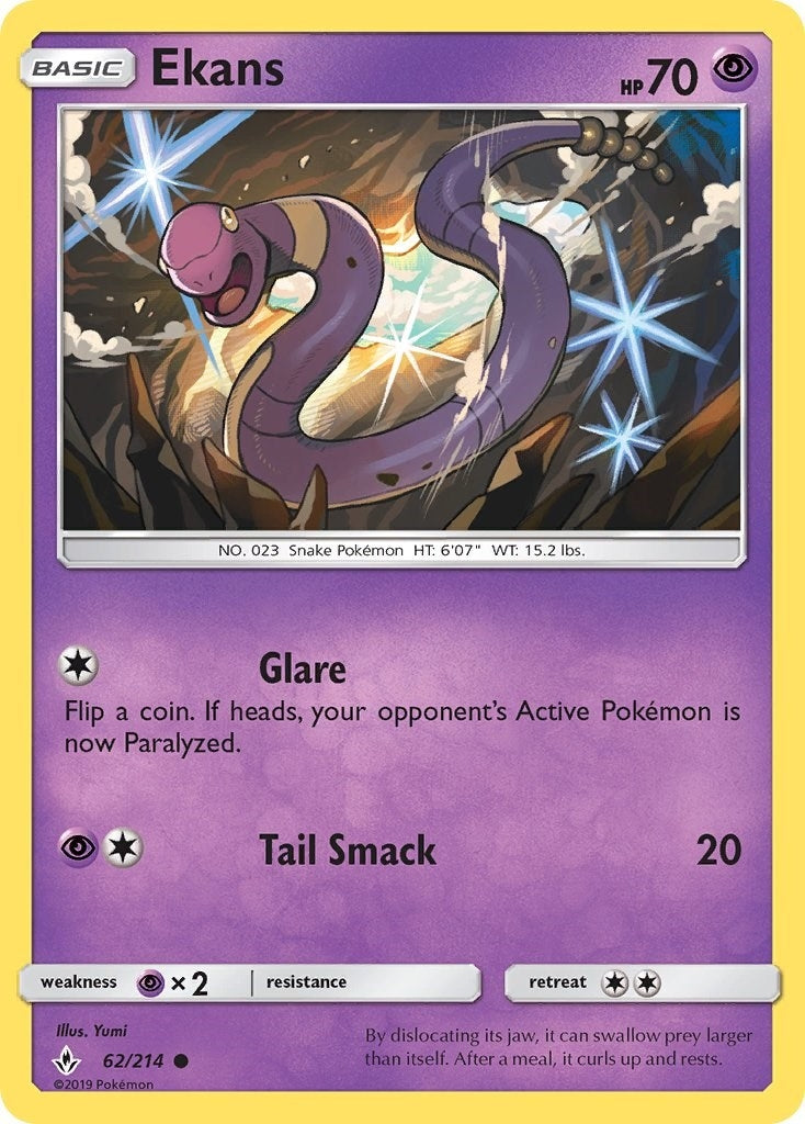 Ekans (SM - Unbroken Bonds) (62/214) 