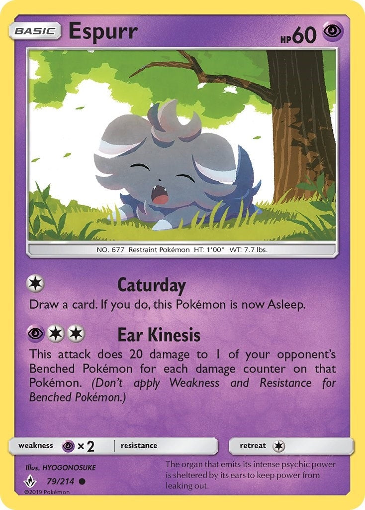 Espurr (SM - Unbroken Bonds) (79/214) 