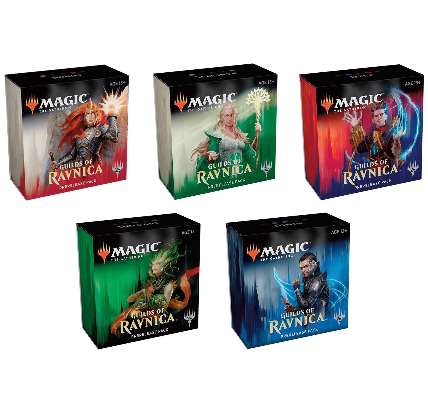 Guilds of Ravnica - Prerelease Pack [Set of 5] (GRN)