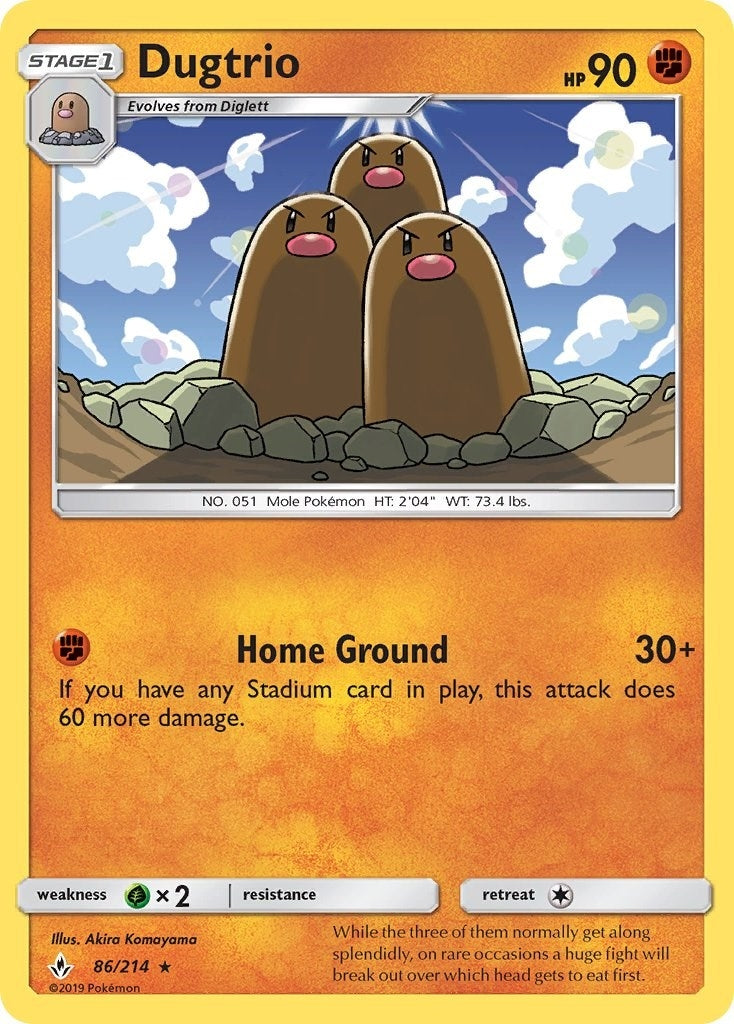 Dugtrio (SM - Unbroken Bonds) (86/214)