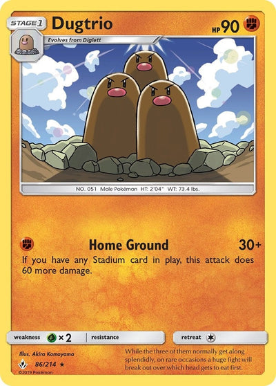 Dugtrio (SM - Unbroken Bonds) (86/214)