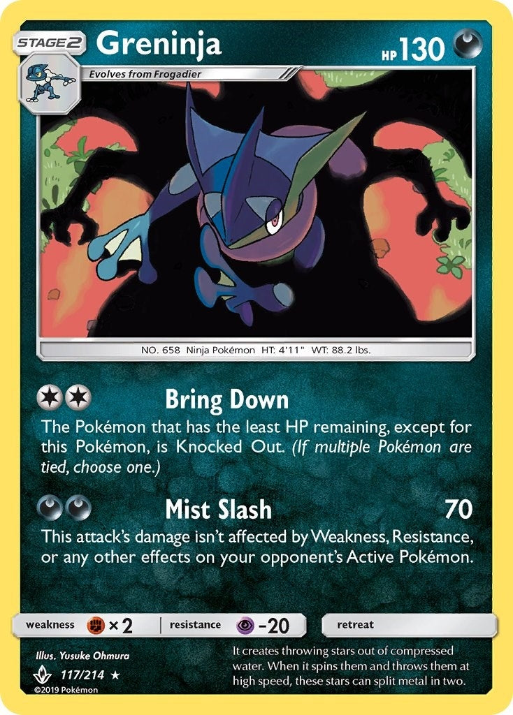 Greninja (SM - Unbroken Bonds) (117/214)