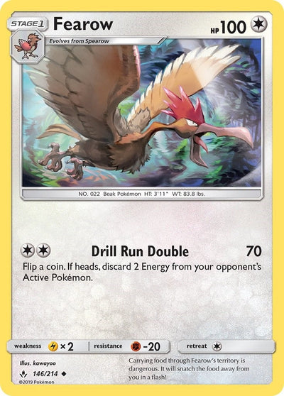 Fearow (SM - Unbroken Bonds) (146/214) 