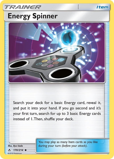 Energy Spinner (SM - Unbroken Bonds) (170/214) 