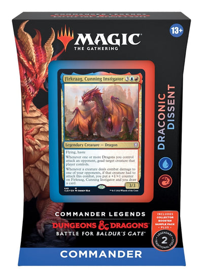 Image for Commander Legends: Battle for Baldur's Gate - Draconic Dissent Commander Deck (CLB)