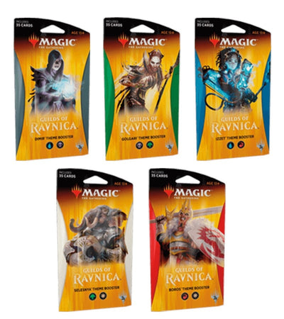 Guilds of Ravnica - Theme Booster Pack [Set of 5] (GRN)